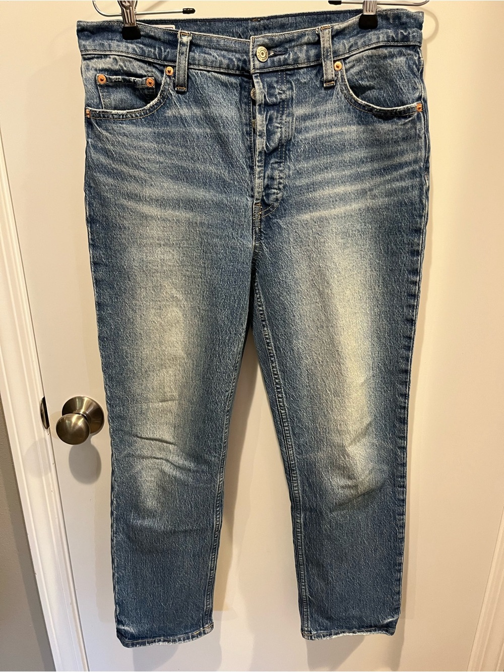 GAP Women's Cheeky Straight High Rise Jeans